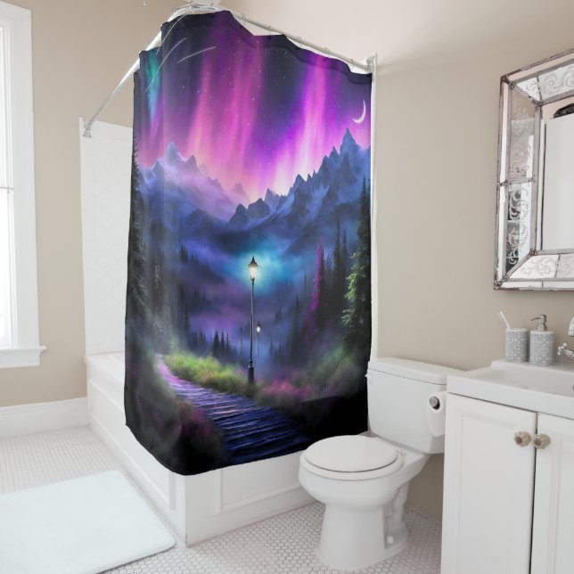 Enchanted Forest Shower Curtain (In Situ)