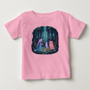 Enchanted Forest Spirits Magical Cottagecore  Baby T-Shirt