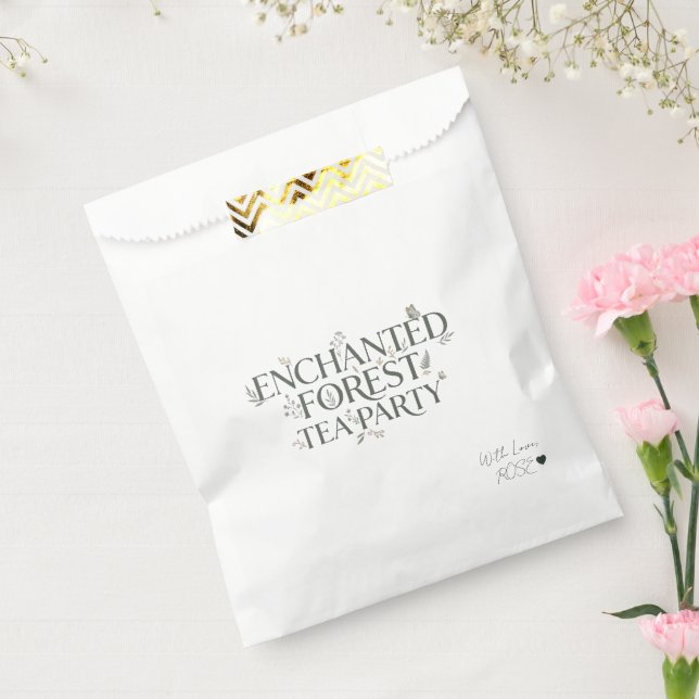 Enchanted Forest Tea Party Favour Bags (Sealed)