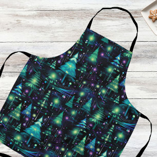 Enchanted Forest Tree Pattern Apron