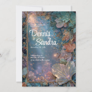 Enchanted Forest Twilight Wedding Invitation