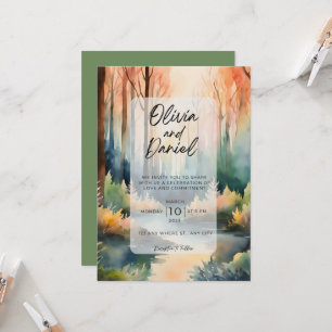 Enchanted Forest Wedding Invitation