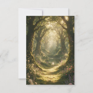 Enchanted Forest Wedding - Magic in the Whimsy Woo Save The Date
