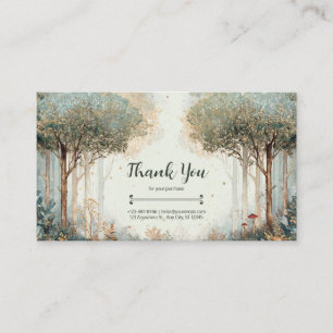Enchanted Forest Whimsical & Ethereal Business Card