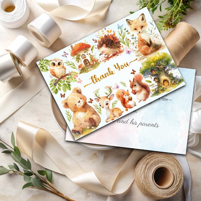 Enchanted Forest Wild One Boy Birthday Invitation (Creator Uploaded)