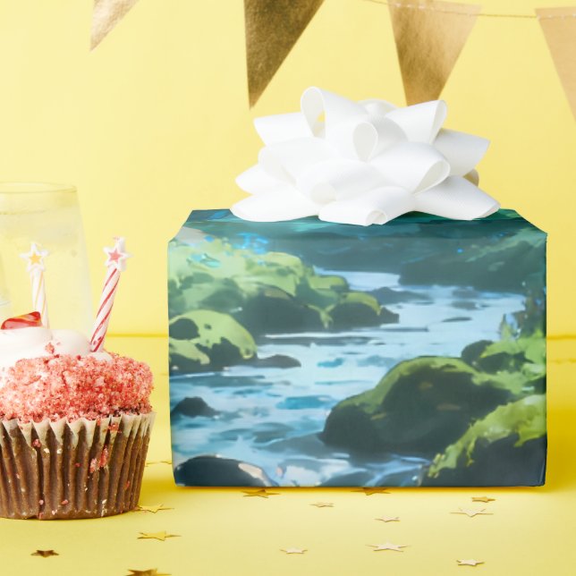 Enchanted Forest Wrapping Paper (Birthday Party)