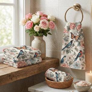Enchanted Garden Bath Towel Set