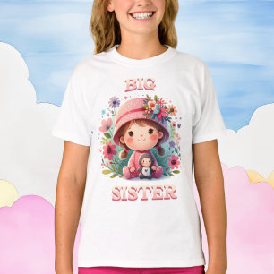 Enchanted Garden Big Sister  T-Shirt