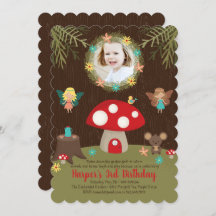 Enchanted Garden Birthday Invitation