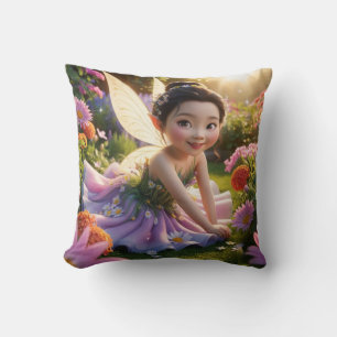 Enchanted Garden Fairy  Cushion