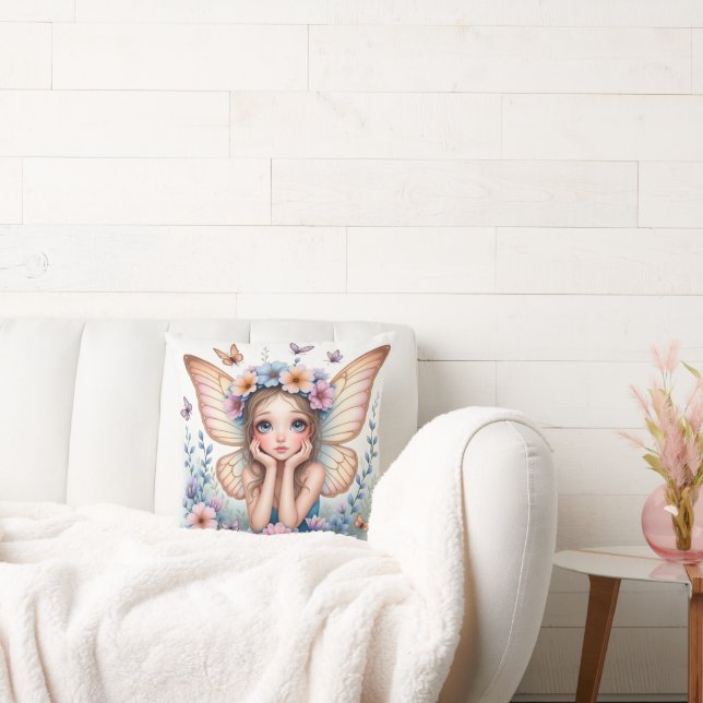 Enchanted Garden Fairy Cushion (Couch)