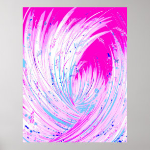 Enchanted Garden - Pink Horizon Poster