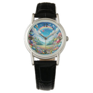 Enchanted Garden-Themed Women's eWatch Watch