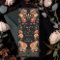 Enchanted Garden Wedding Save the Date Red 