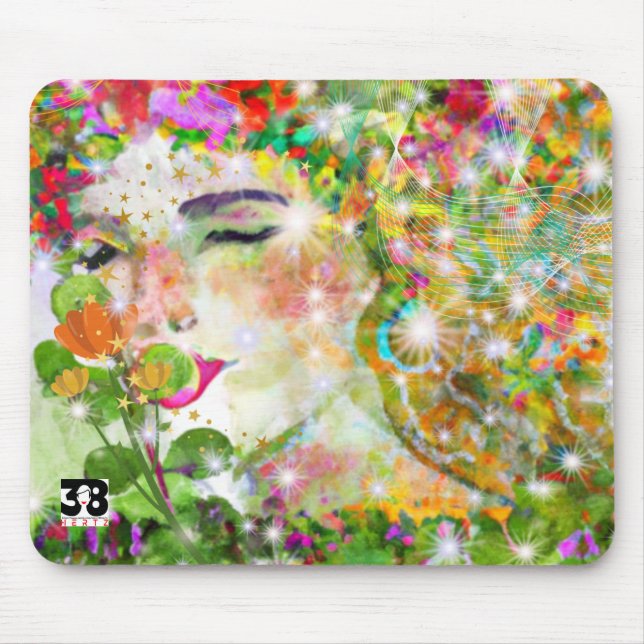 Enchanted Goddess Mouse Pad (Front)