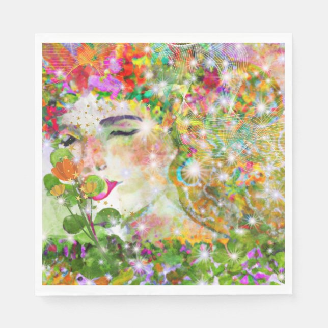 Enchanted Goddess Napkin (Front)