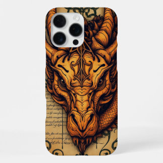 Enchanted Golden Dragon Mythical iPhone 16 Pro Max Case