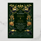 Enchanted Gothic Raven Snapdragon Wedding