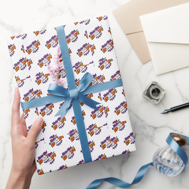 Enchanted Halloween Hauntings Let's Get Spooky Wrapping Paper (Gifting)