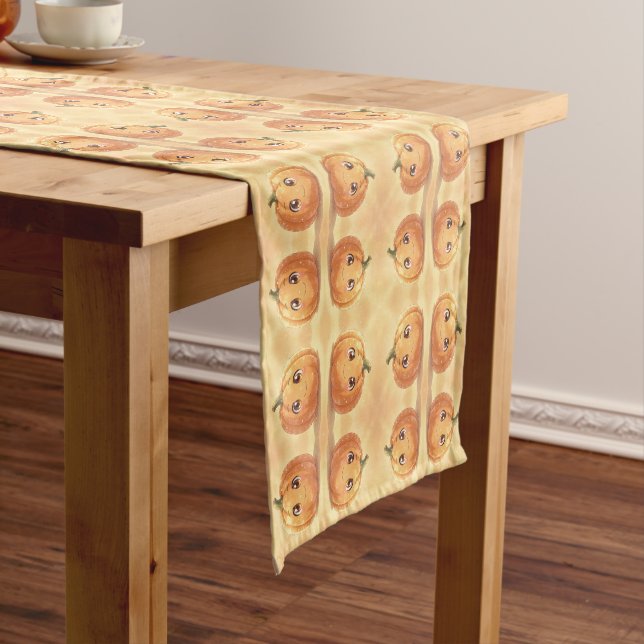 Enchanted Halloween Stories.10 Short Table Runner (In Situ)