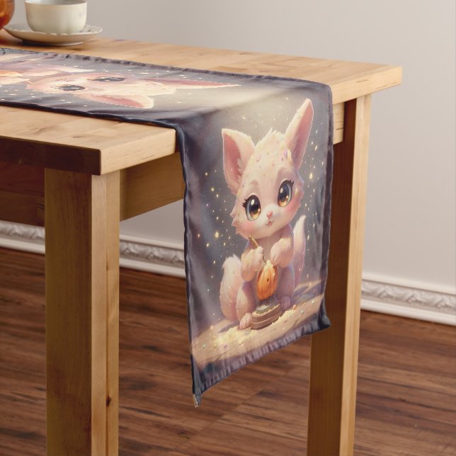 🎃✨ Enchanted Halloween Stories.3 Short Table Runner (In Situ)