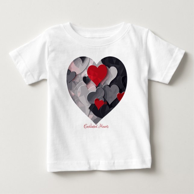 Enchanted Hearts Baby T-Shirt (Front)
