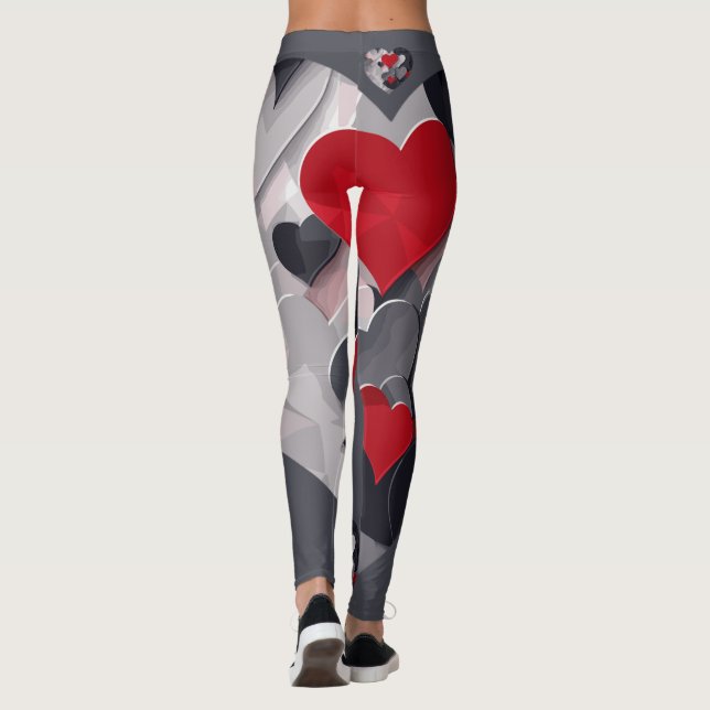 Enchanted Hearts Leggings (Back)
