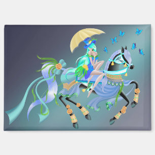Enchanted Horse Ride Magnet