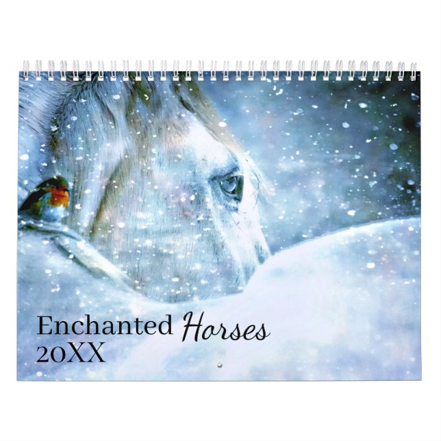 Enchanted Horses Calendar (Cover)