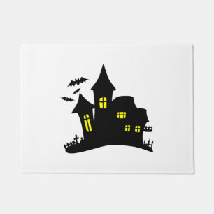 Enchanted House Haunted Halloween Doormat