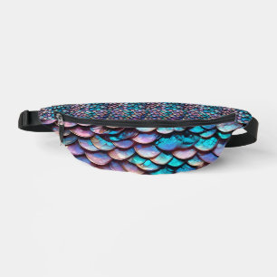 Enchanted Hues: Allure of Pastel Mermaid Scales Bum Bags