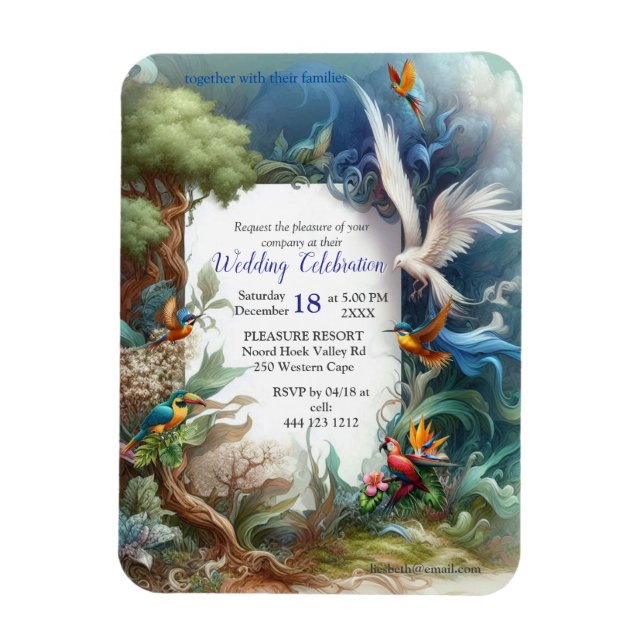 Enchanted Magical Fantasy Creations Magnet (Vertical)