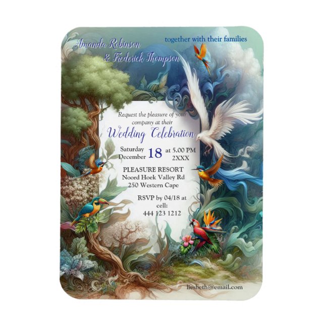 Enchanted Magical Fantasy Creations Magnet (Vertical)