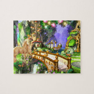 Enchanted Magical Unicorn Jigsaw Puzzle