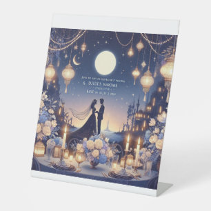 Enchanted Moments: A Night to Remember" Pedestal Sign