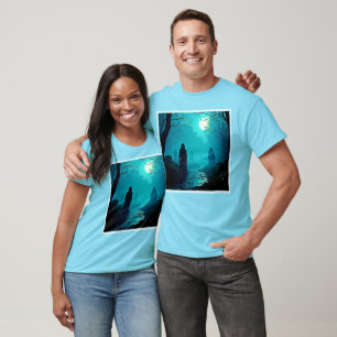 Enchanted Moonlight Forest Spirits T-Shirt