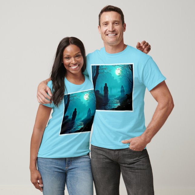Enchanted Moonlight Forest Spirits T-Shirt (Unisex)