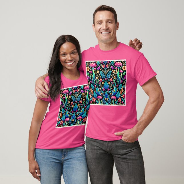 Enchanted Mushroom Forest Dream T-Shirt (Unisex)