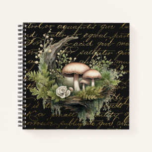 Enchanted Mushroom Forest Notebook