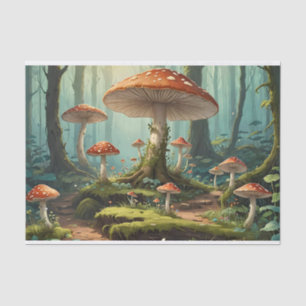 Enchanted Mushroom Forest Tissue Paper