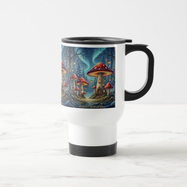  Enchanted Mushroom Glow Mug – Magical Fairy Fores (Right)