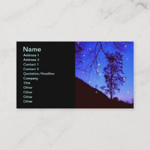 Enchanted Night Business Card