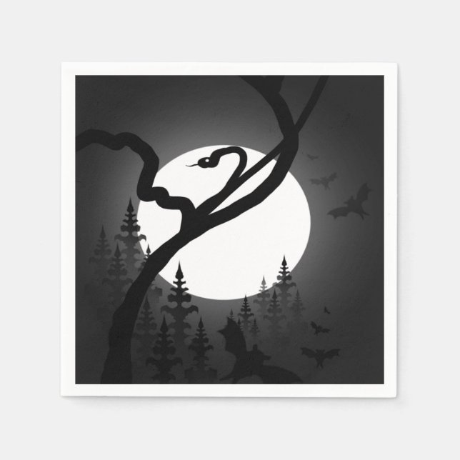 Enchanted Night Napkin (Front)