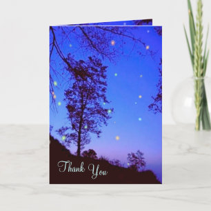 Enchanted Night Thank You Card