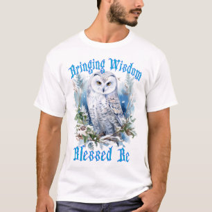 Enchanted Owl Bringing Wisdom T-Shirt
