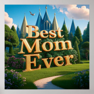 Enchanted Palace Grounds Poster