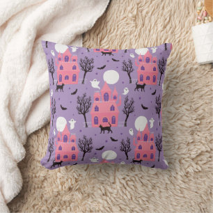 Enchanted Pastel Spooktacular Halloween Cushion