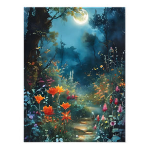 Enchanted Pathway Photo Print
