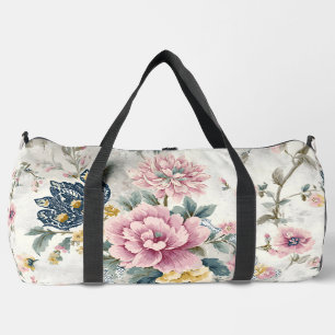 Enchanted Petals Travel Companion Duffle Bag