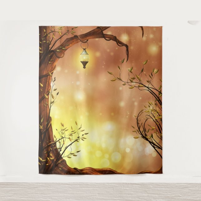 Enchanted Photo Backgrounds Tapestry (Front)